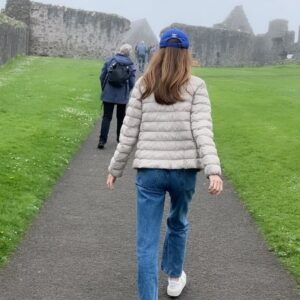 Louisa Erlich Instagram - A few of my many favorite moments and places from my trip to Ireland with my mom, the absolute best travel companion. Very therapeutic to be surrounded by music, green pastures, a pristine ocean, extremely kind, genuine people, and lots and lots of cows (more of all this on my next post). A much, much needed escape. So grateful. 

1 2. Salthill Beach, right near Galway city centre 
3. Galway city centre, lined with musicians, pubs, and crispy fish/chips (also surprisingly some of the best pizza)
4. Glenlo Abbey - our hotel in Galway that used to be an old estate. Breathtaking views with classical piano every evening and perfect scones ;)
5. Taaffes, one of Galway’s oldest pubs with live music played by locals around a wooden table. 
6. Dublin slide show! St. Stephen’s Greene, Trinity College/The Long Room/Gaia, Kilmainham Goal jail
7. Dublins infamous Temple bar - though touristy, it honestly had some of the best music. And was also our first beer in Ireland … at 10am 👌
8. Exploring Dunluce Castle- apparently was major inspiration for a castle in Game of Throne’s 
9. Climbing some of the Giant’s Causeway, a UNESCO World Heritage site
10. The Brazen Head - Dublin’s oldest pub with beautiful music