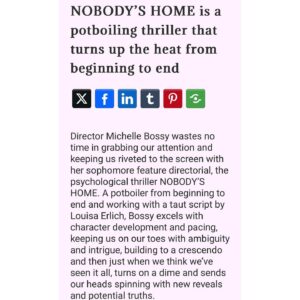 Louisa Erlich Instagram - Some critic reviews we’ve received about the film recently!