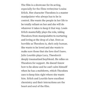 Louisa Erlich Instagram - Some critic reviews we’ve received about the film recently!