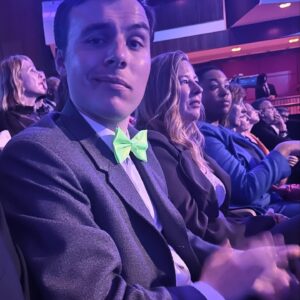 Louise Brealey Instagram - Well that was BATS. I’ve been on a plane all day and the sun has just gone down over the Hudson. 

Last night our little comedy won the biggest prize in the land that a little comedy can win - the Best Scripted Comedy BAFTA. We were all high as herrings on pure shock and joy. And as you can see I was grinning maniacally on stage! 

Thank you to everyone who worked on this show - you are ALL absolute legends. 

#suchbravegirls