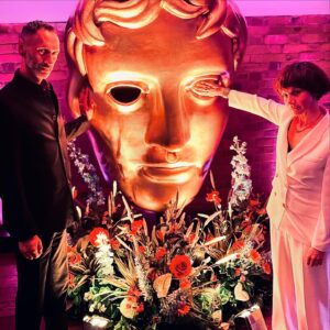 Louise Brealey Instagram - ICYMI 
BAFTAAAAAA 
#suchbravegirls
#suchbaftagirls
@sadkatler and friends with her shiny heavy BAFTA for BEST EMERGING TALENT FICTION