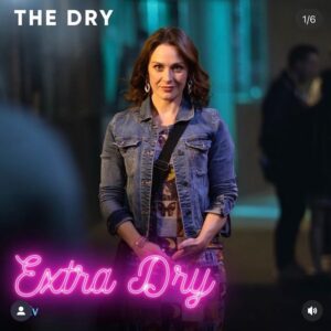 Louise Kiely Instagram - THE DRY S2 is on @rteone tonight! We LOVE this show. S2 Casting Team: LK, Karen Scully, Fionnuala O’Shea & Shauna Griffith. Original Casting by LK, Barry Coyle & Adam Doyle. We take ours straight up! 🍸🌸💜