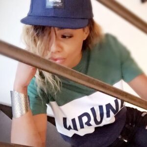 Louisy Joseph Instagram - Green Lights Green Way Green Hands Green is the color of Hope Green is the new Black This is a Wrung Lady @infamous_grim_team #wrungparis #wrungstore @wrung_store_lille @wrungstorebordeaux #wrungforeveryday #caribbeanway #reggaecolors