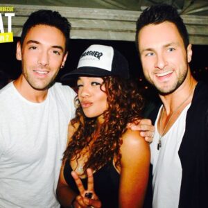 Louisy Joseph Instagram - @maxime_dereymez @cmillettedancer @guillaumefoucault MyFriends BBoat Party c'était le feu Guys LoveU !! ❤️ @AlexandreWintour
