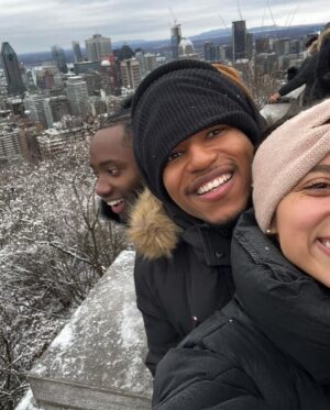 Lovell Adams-Gray Instagram - My favorite season is here and it HAAAASSS ME! More snow please! More members, and more good music! Shout out to da squaw! Also, Kiana hates that I got sucked into Evony Hahaa

This first photo is giving: “You got games on yo phone?” Or as a bonus; “Hi, my name’s Trey, I got a basketball game tomorrow.”