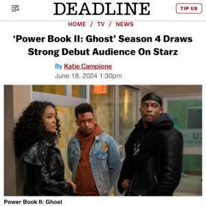 Lovell Adams-Gray Instagram - Always look good, even when you’re doing bad. And Dru is definitely up to no good. 

The people have spoken! Thank you for loving the show and making us  #1 we love and appreciate you so damn much, it’s crazy! Congrats @ghoststarz this is a huge accomplishment! 

Thank you @katiecampione for penning such a wonderful article about us!
