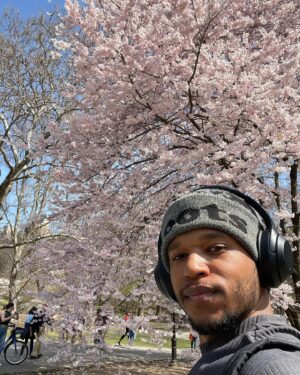 Lovell Adams-Gray Instagram - Remember life in the peaceful moments, while you continue to build. Happy #humpday 

#ghoststarz episode 4 dropping this Friday! 
#cherryblossom