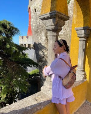 Lovell Adams-Gray Instagram - Honeymoon Adventures!!! Cape St. Vincent and Sintra. Thank God!! This time has been such a unique and elevating experience thus far! #LetsGrowOldAndAdamsGrayTogether

P.S. can you spot the Kiana in Peña Palace?