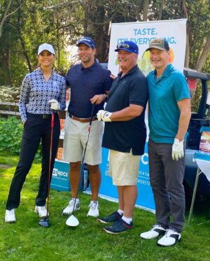 Lu Parker Instagram - Still on a high from this weekend when I played in a very cool charity golf tournament put on by my good friend & co-worker @kaceymontoya @fixnfidos 

According to @bestfriendsanimalsociety, shelters in the U.S. killed roughly 355,000 dogs and cats in 2021. This event raised money & awareness to help reduce that number. 🐶

My team was awesome! Thanks @glenncassienews and Barry & Gary of @fourbrixwine 🍷

Kacey’s non-profit assists low-income Southern California residents with spay & neuter surgeries. They also provide financial assistance to pet owners who are struggling to pay vet bills. 

#adoptdontshop #bekind #ktla #fun #fixnfidos #golf #charitygolf #friends #spayandneuter #dogsrule #golflife #kindness #womenwhogolf #dogmom #charityevent #foster