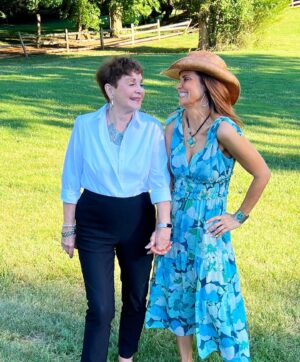Lu Parker Instagram - My soul is full after an incredible visit with my Mom & brother…

We celebrated my Mom’s 80th in Georgia at @barnsleyresort 

It was our favorite trip ever together. Lots of stories, laughter, silliness, country music, Southern humidity, joy & most of all~ pure deep love for one another. My Mom is a gem- a special mix between strength & gentleness. She has always made us feel loved & supported. 

While my Dad isn’t with us anymore for these celebrations, the amazing thunderstorm that blew through on Friday reminded us that he was there with us. 

I am a lucky girl….❤️

#familytime #georgia #barnsleyresort #mom #brother #southernbelle #skipping #rain #momanddaughter #love #kindness #nature #southernheat #humidity #luparker #luckygirl #daughter #80birthday #blessed #familyislove