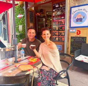 Lu Parker Instagram - Take the trip ✈️
Sip the coffee ☕️
Embrace the moment. ❤️

My brother & I are having the most incredible trip here in France. We are now in the Provence region with wonderful friends.  The area reminds us both of how Tuscany feels -rolling hills, greenery, stone homes, narrow roads & the smell of jasmine & lavender. 

Today we visited a tiny village called Aups. 
It started raining so we got an espresso & took in the moment. 

Life is fleeting. Make the memories. Even if it’s not a big trip, do what excites & challenges you. C’est possible! 🇫🇷

#brothersister #aups #french #travel #rain #moments #joy #memories #frenchlife #family #cafe #beauty #lifeisbeautiful #provencefrance 

Thank you @lysaheslov @grantheslov 🙏