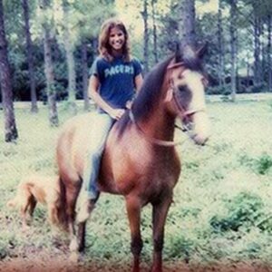 Lu Parker Instagram - Two weeks ago today I rode a horse named Root Beer on a beach in Santa Barbara County….

My entire life I’ve had a love affair with horses, getting one of my first beauties in 7th grade. (See bareback pic)

I’m not properly trained but can ride English & Western. I don’t have perfect etiquette but I trust.  As teenagers, my brother & I would ride full speed with no care in the world. 

Trust is a big component of riding especially when playing polo which I did for a couple of years as well. 

The connection between rider & horse is all about listening, watching, feeling & sensing…essentially being in the moment. It’s similar to our daily lives. 

I’ve always said, especially when the horse is in a full gallop, I can’t think of anything else except that moment, not the past or the future. It’s a high that is almost irreplaceable. 

On this beautiful last weekend of April with a new moon…I ask you to think of one thing that brings you joy and see if you can find time in the near future to experience it once again. 💖

@californiapoloclub 
@santabarbarapoloclub 
@lospadresdayrides 

#agirlandherhorse #horsegirl #horses #summerland #beachriding #polo #polohorse #bekind #luparker #passion #getoutside #newmoon #joy #happyday #santabarbara #cpc #californiapoloclub #inthemoment #saturdayvibes
