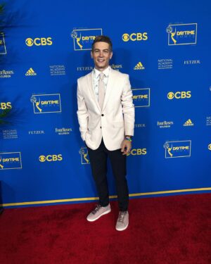 Lucas Adams Instagram - Such an amazing time at the @daytimeemmys celebrating @nbcdays and our amazing cast and crew!! A beautiful night and a huge congratulations to our #DOOL writing team for their well deserved Win!!