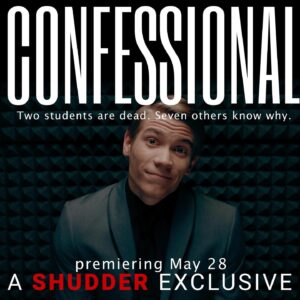 Lucas Adams Instagram - It’s almost time!! #confessionalmovie is coming to you exclusively on @shudder on May 28th!!! If you want to see me in a much different light, you’re gonna wanna check this one out. I’ll tell ya one thing... this is NOT a kids movie 😈