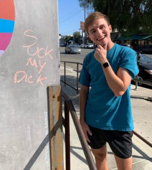 Lucas Cruikshank Instagram - Love looking at local artist work