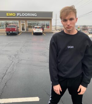 Lucas Cruikshank Instagram - finally hardwood floors that’ll match my soul