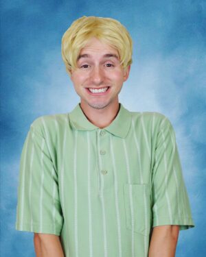 Lucas Cruikshank Instagram - i randomly found my high school yearbook yall!! i miss those days 🤪