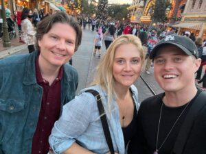 Lucas Grabeel Instagram - Happy Birthday to my favorite person, @autumngrabeel!!! Love you to the moon and back, Sis. 

Still recovering from #Disneyland last week. 😂