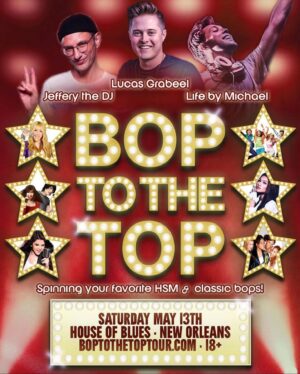 Lucas Grabeel Instagram - Only a few tickets left New Orleans!!! I’ll see you all soon! Boptothetoptour.com for tix! @boptothetoptour