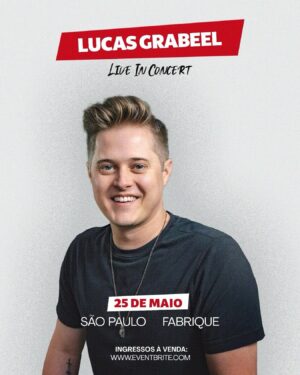 Lucas Grabeel Instagram - Can’t wait to rock out some brand new music for you all in São Paulo this May! Link to tickets are in my bio.