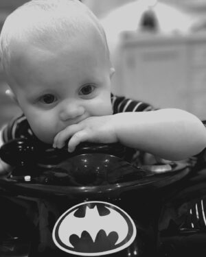 Lucas Grabeel Instagram - #unclenephewtime Lennon loves watching the Olympic ice skaters. He also wants you to know that he IS Batman. 
@autumngrabeel and @divebarrockstar made the coolest little human.