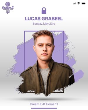 Lucas Grabeel Instagram - Hey Friends!! I will be attending the Dream It At Home 11 virtual convention on May  23rd, it will take place from home so anyone can join wherever you are in the world! I'll be doing a panel, meet&greets, one on ones and other fun activities. I can’t wait to chat with all of you! Follow @dreamitcon to have all the information.
Link to the ticketing in my bio!