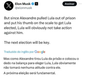 Lucas Pavanato Instagram - É o Elon Musk quem está dizendo 🤐

Você concorda com ele? Deixe nos comentários 👇🏻

Obs. Por orientação dos advogados, deixo claro às autoridades que esse post configura apenas uma notícia sobre o que o bilionário disse.