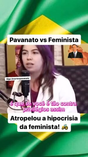 Lucas Pavanato Instagram - Expondo a hipocrisia da feminista pra vocês 👍

Siga @lucaspavanato 

#direita #nikolasferreira #feminista #bolsonaro