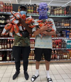 Lucas Taupin Instagram - Combien de paquets ?