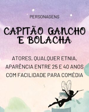 Luccas Papp Instagram - As inscrições para as audições de ”Peter Pan - Crescer é Preciso” estão abertas! 🎭 Os convocados farão testes presenciais que serão realizados no dia 24 de janeiro, quarta-feira.

Arraste a imagem para mais detalhes e os perfis dos personagens. Se você preencher os requisitos, é só acessar o link na nossa bio e se inscrever! ✨

Compartilhe com seu amigo artista! Oportunidades são sempre bem-vindas!

ATENÇÃO: as inscrições serão aceitas somente até o dia 12 de janeiro, às 23:59.