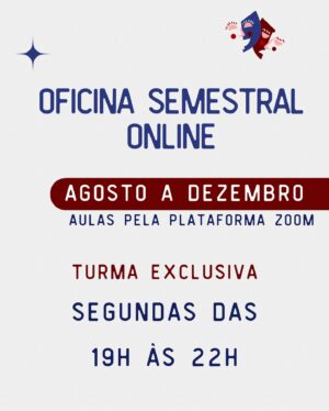 Luccas Papp Instagram - As vagas para o segundo semestre de 2024 da Cia Epilogo estão ABERTAS!!!
Já pensou em fazer teatro? Se a resposta for sim, te convidamos a conhecer nosso trabalho!

- Oficinas semestrais montagem teatral INÉDITAS (vários dias e horários) com apresentações ao final do semestre e festival de teatro com premiação.

- Workshops de interpretação para TV e Cinema (tarde e noite) com gravação de monólogo.

- Turma INFANTIL (até 13 anos), e a continuidade da Turma ONLINE! Você pode fazer parte da nossa companhia de qualquer lugar do mundo!

As aulas presenciais acontecem no Teatro das Artes do Shopping Eldorado e as remotas pela plataforma Zoom.

Escolha o melhor dia para você e se inscreva!
Quer saber mais? Chama a gente no WhatsApp que está na nossa bio ou escreva “eu quero!” aqui nos comentários.

Mas corra! As vagas são limitadas! Te esperamos!