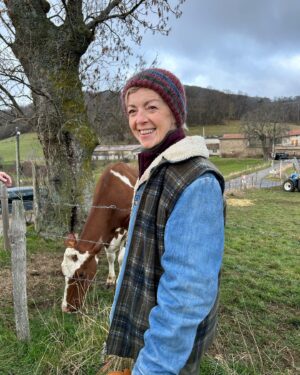 Luce Mouchel Instagram - Tournage à la ferme…. avec mes copines ❤️
