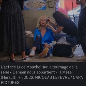 Luce Mouchel Instagram - Merci @lemondefr pour ce chouette échange !! 🎬