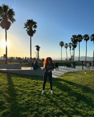 Lucia "Ginger" Molčányiová Instagram - My happy moments from LA🇺🇸♥️
1. One of my favorite dance studios @theplaygroundla I felt so happy and moved I'm actually dancing here, enjoy the beautiful energy and be a part of it. It really is a special & energizing experience to witness dance classes & dance scene in LA.
2. Watching the Oscars straight in Hollywood was touching & emotional.
3. Hiking with this magnifiscent view.
4. With my Hollywood star muse @gia.barbs 
5-6. Riding a bike & vibing on Venice Beach
7-8. Took a barefoot walk in the ocean at Santa Monica Beach 
9. Trying on cowgirl fits on Melrose Avenue
10. Dancing at world's famous @mdcdance is a must when in LA!

#LosAngeles #LA #California #Travel #Traveling #Dancer #DanceTravel