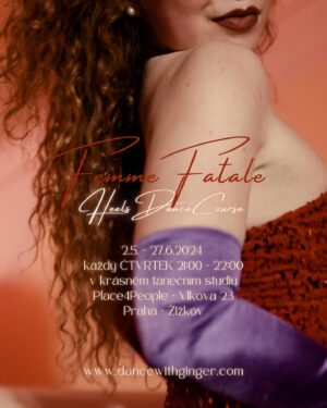 Lucia "Ginger" Molčányiová Instagram - ❤️‍🔥VYPRODÁNO❤️‍🔥Děkuji moc za váš obrovský zájem, kapacita je naplněna. Těším se na vás!💋

Otevírám v Praze NOVÝ TANEČNÍ KURZ🌹Femme Fatale🌹(9 lekcí) na podpatcích pro ÚPLNÉ ZAČÁTEČNICE. Vhodné pro všechny dámy, které se touží naučit základy, hýbat se svůdně & cítit se žensky jako femme fatale.

👉🏻2.5. - 27.6.2024 
📆Každý ČTVRTEK 21:00-22:00 
📍 @Place4People Vlkova 23, Praha-Žižkov
👑 Cena: 3600 Kč / 9 lekcí
💃🏼Dress Code: Sexy Feminine & Heels
👠-15% @joheela_danceshoes slevový kód: GINGER

💞Nemusíš mít obavy ze závazku, pokud už teď víš, že se nějakých termínů nebudeš moct zůčastnit, ale přeješ si být součást kurzu, napiš mi a vymyslíme to.💌

Limitovaný počet míst. Přihlaš se již teď.
Těším se na tebe!🧡

⬇️Registrace Online⬇️
www.dancewithginger.com

#FemmeFatale #HeelsDanceCourse #DanceCourse #Prague #Femininity #Elegance #Dance #Heels 

📸 @juli.held