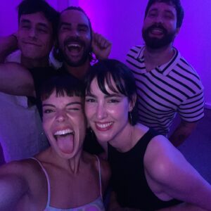 Lucía Martín Abello Instagram - 5º Aniversario de @atresplayer ✨🍒