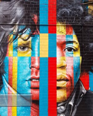 Lucy Cominetti Instagram - Algunas murallas de NYC
1. Estación de metro East Broadway.
2. Howard St. con Broadway.
3. Mural Blondie por Shepard Fairey en Bleecker St. con Bowery.
4 y 5. Mural "27 Club" por Eduardo Kobra en Rivington St. con Forsyth.
6. Mural Audrey Hepburn por Tristan Eaton en el Caffe Roma de Mulberry St. con Broome.