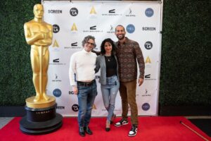 Lucy Luna Instagram - They made an amazing, fun, thrilling, and scary short film, NOCHE DEL INFIERNO, and I’m just so grateful I get to join the journey and witness it. 🔥 
Was amazing seeing it on the big screen. Congrats to the entire team! 🎉