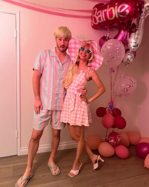 Lucy Luna Instagram - I got sick and missed the Halloween celebrations over the weekend - so here’s a pic from @melissacuna’s bday party earlier this month. HAPPY HALLOWEEN everyone! 🎃 
Leaving some foreign horror movie recs for those staying in. 👻 Not gonna add The Orphanage you already know that’s my favorite movie ever! Oh, and speaking of Barbie, I thought Oppenheimer was a brilliant film! #happyhalloween