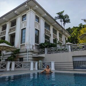 Ludi Lin Instagram - In its 100 year history, Hotel Fort Canning has been separately occupied by the British, the Japanese, the Singaporean Armed Forces and now...me. The least formidable but definitely the silliest part of its heritage ; )

Sweet suite.
#HFCmoments