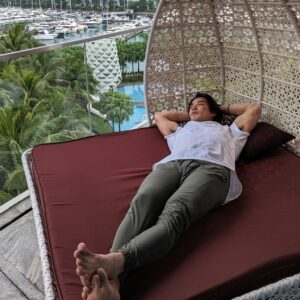 Ludi Lin Instagram - Eat Train Sleep. Exploring the great indoors my last few days in Singapore at the W Sentosa.

More in stories @wsingapore #WSingapore