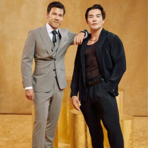 Ludi Lin Instagram - Sweet sweet Gold Gala. 

Thanks @bingchen and everyone at @goldhouseco for a wicked night and to @hellokitty for the smeows : )