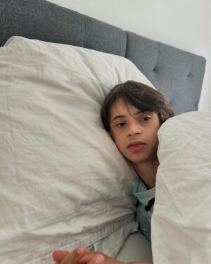 Luís Borges Instagram - PARABÉNSSSS meu amor 🎂
Já são 14 anos de algumas dores de cabeça, abraços, beijos , televisões partidas 😂 mas eu só tenho a agradecer-te por me deixares fazer parte desse teu mundo, que é só teu. 
AMO-TE meu filho 🫶🏾