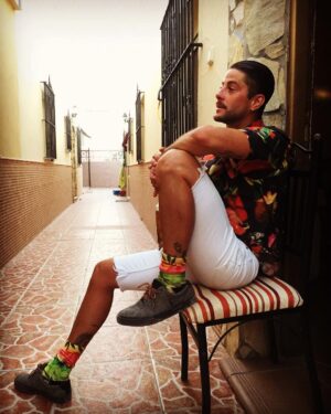 Luis Fernández Instagram - Verano 017 @darmo_a13 @moreno_a13 #enelpalmarOS #corrala #enfrentenohaynadie #grimey