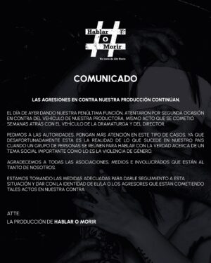 Luis Fernando Peña Instagram - #HablarOMorir