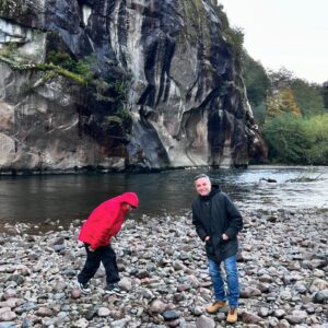 Luis Jara Instagram - PADRE E HIJO.  IMBORRABLE VIAJE JUNTO A MI QUERIDO @cristobal_jara440 #coyhaique.  Momentos vividos como los que viví junto a mi viejo.