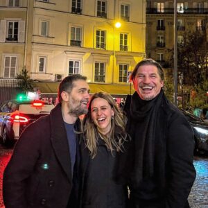 Luka Peroš Instagram - We had such a beautiful time in Paris. Thank you @ultimeventz for gathering a great group of amazing fans who showed us so much love and appreciation. 
One interesting fact is that Saturday was exactly 3 years that I got to know Pedro and Itziar. I hope our friendship goes on for many, many years. 
I love you both to bits, my dears 😘🤩🥰

#family #parisisburning #wellbeback #hugsandsmiles