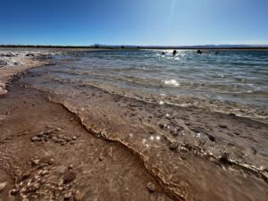 Luka Peroš Instagram - Skincare to the max… 
The salt lagunas of Cejas were amazing. Easy floating for all 😉😃 

@tierrahotels 
#tierraatacama