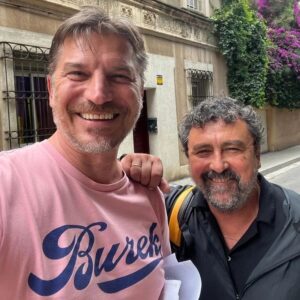 Luka Peroš Instagram - Que bien que lo hemos pasado hoy ensayando.
Un gran placer para tener la oportunidad de trabajar con este pedazo de actor.

@pacotous gracias para hacer este trabajo fácil, divertido y cariñoso. 

Te veo pronto! 

#vivaelapolo