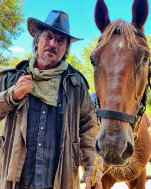 Luka Peroš Instagram - Wolf! 
I know this steed for over 15 years. He is enjoying his retirement by helping me in something very interesting, a great scene partner for my tomfoolery. 
This gorgeous specimen of nature is the most awarded horse in Europe. 93 Gold medals in various competitions during his career in the toughest discipline there is- Endurance races! A true champion. A true friend. 
Now, both of us are older, so we just strut around. 
Coming to Ranch Barba Tone is my little piece of heaven, my true moment of zen. 

#lifeisgood #soulmates #newchallenges #kentuckybound  #championWolf